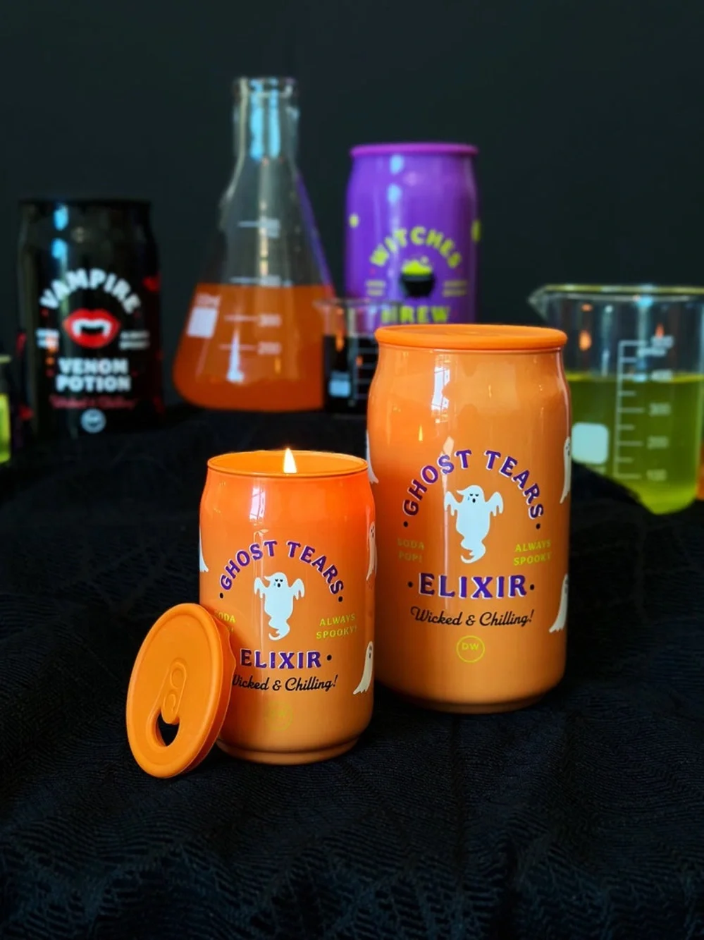 Goodies by DW Home Soda Pop Halloween Candle Bundle